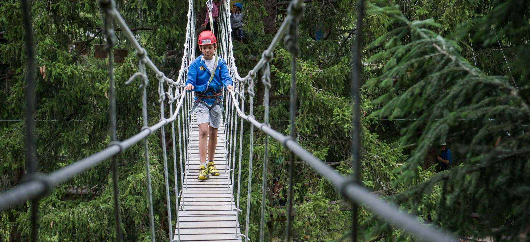 Erlebnis-Hochseilweg