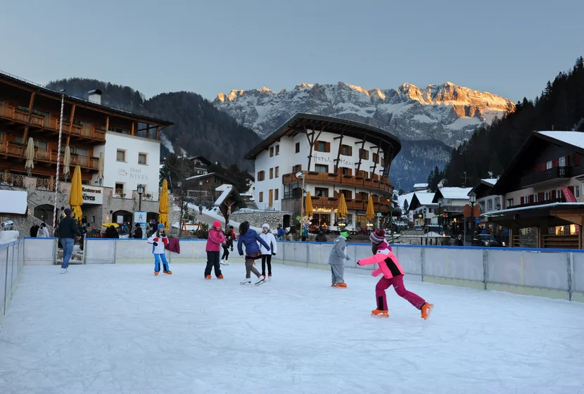 Ice skating