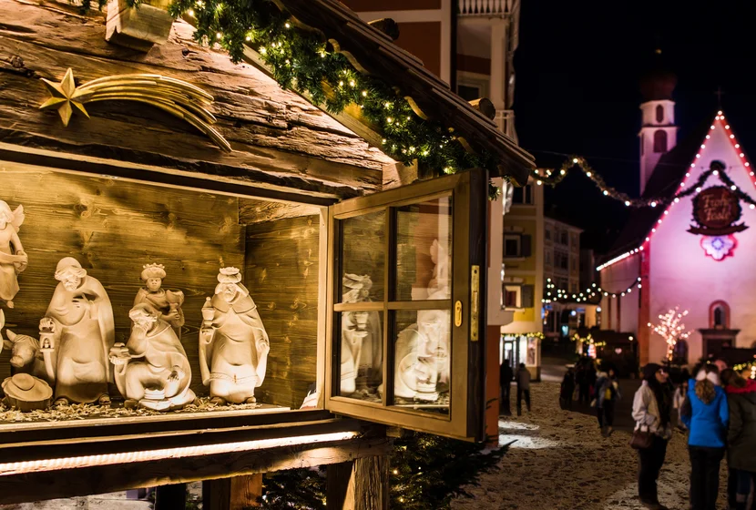 Weihnachtstal der Dolomiten