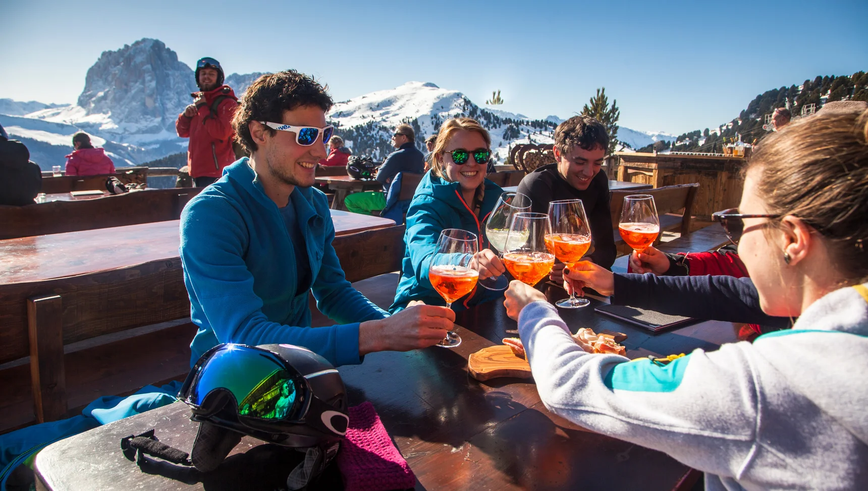 Outstanding ski huts