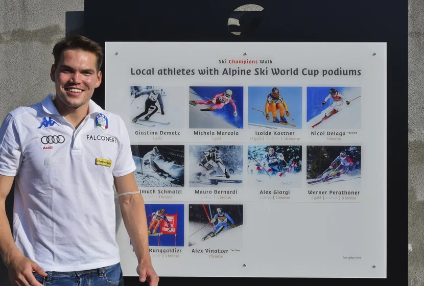 Ski Champions Walk - Alex Vinatzer