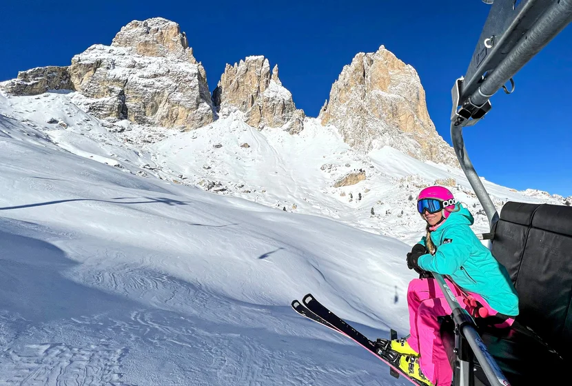Early Skiing Val Gardena