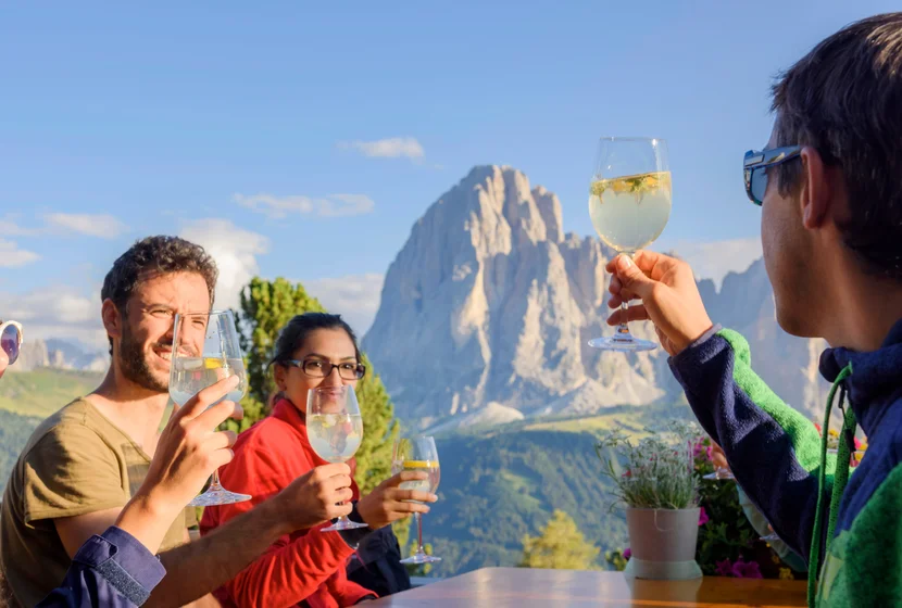 DOLOMITES Sunset Val Gardena
