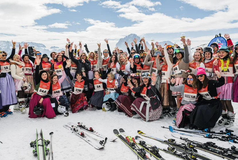 Dolomites Dirndl Ski Day - Val Gardena