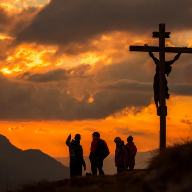 DOLOMITES Sunset Val Gardena