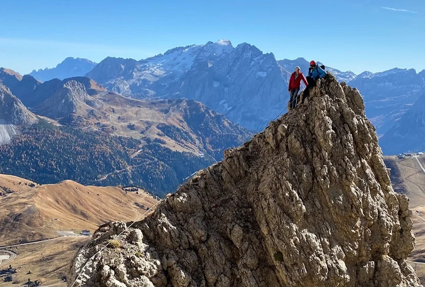 Furcela de Saslonch - Gipfel