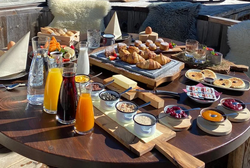 DOLOMITES Breakfast in Val Gardena