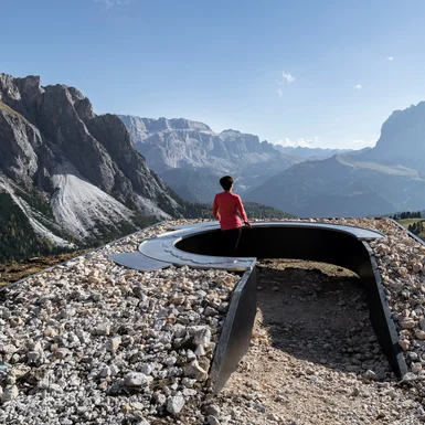 Dolomiten UNESCO Welterbeterrasse in Gröden