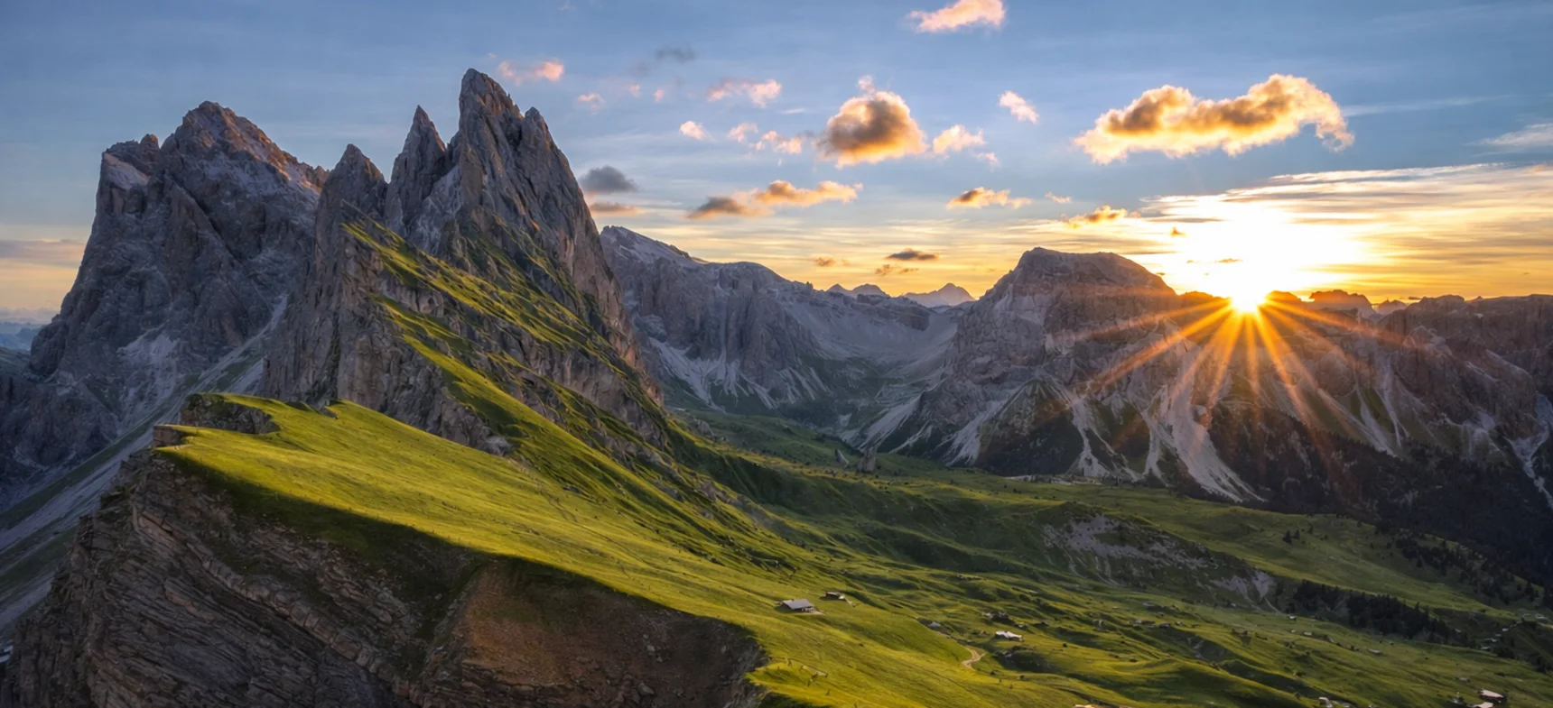 Seceda Ridge Line