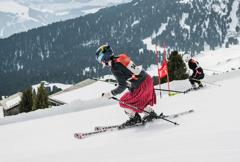 Dolomites Dirndl Ski Day - Val Gardena