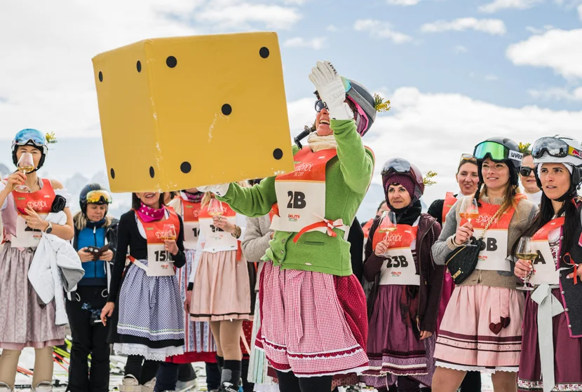 Dolomites Dirndl Ski Day - Val Gardena