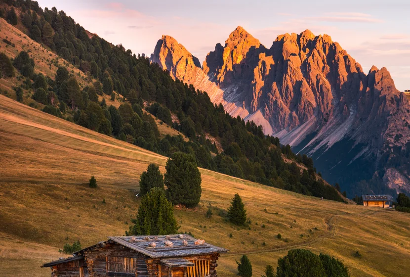 DOLOMITES Sunset Val Gardena