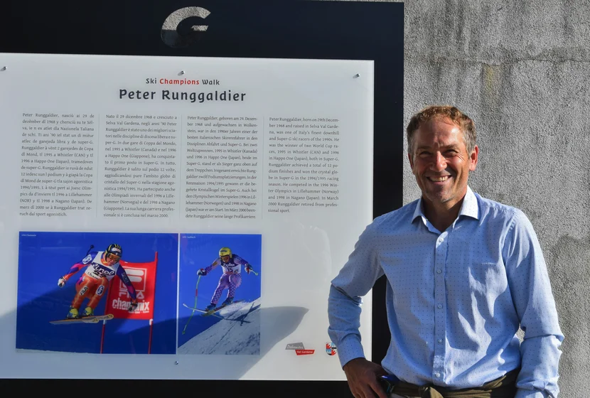Ski Champions Walk - Peter Runggaldier