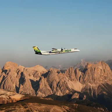 Fly to Val Gardena