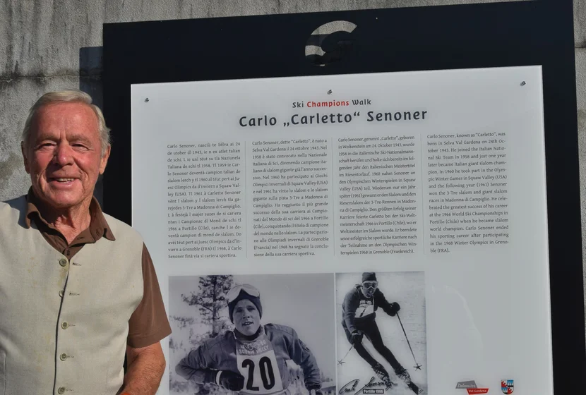 Ski Champions Walk - Carlo Senoner