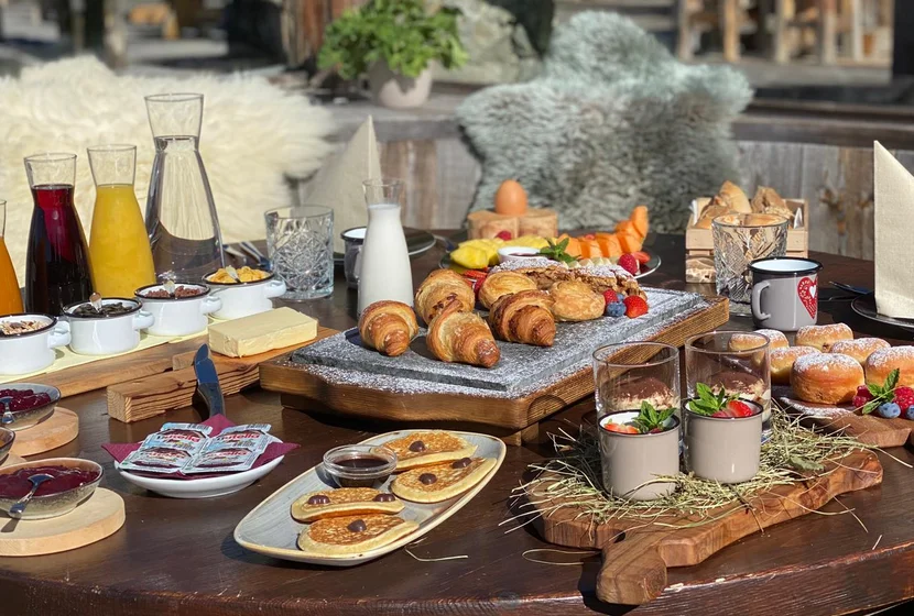 DOLOMITES Breakfast in Val Gardena