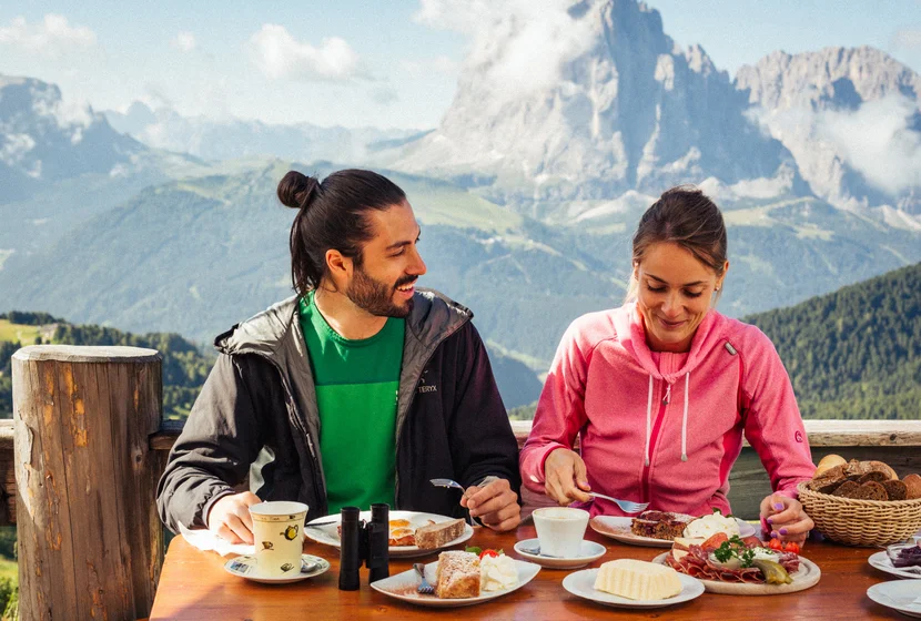 DOLOMITES Breakfast in Val Gardena